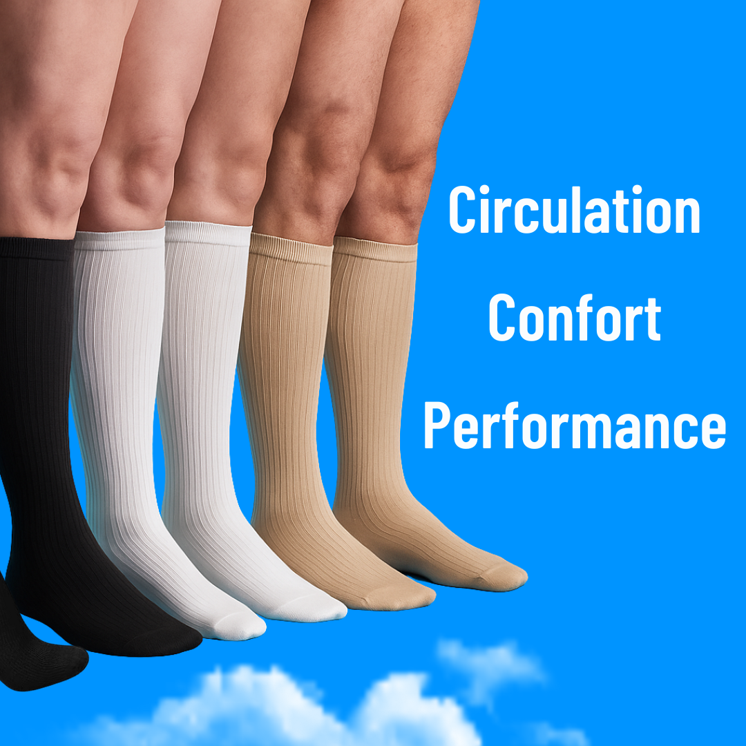 Chaussettes de compression premium – Running, voyage, récupération