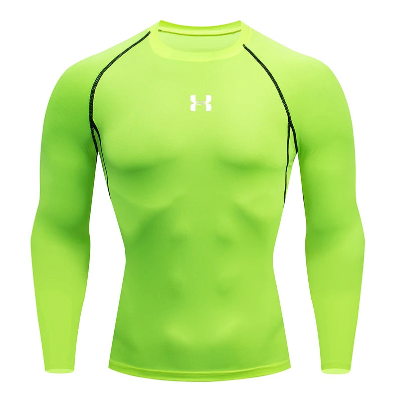 ProFit™ – Haut de sport à manches longues Fluo (Spécial running)