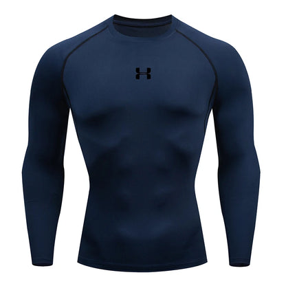 ProFit™ – Haut de sport à manches longues Bleu Marine