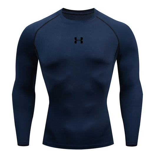 ProFit™ – Haut de sport à manches longues Bleu Marine