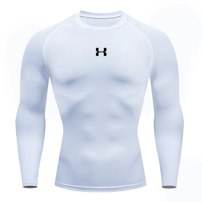 ProFit™ – Haut de sport à manches longues Blanc